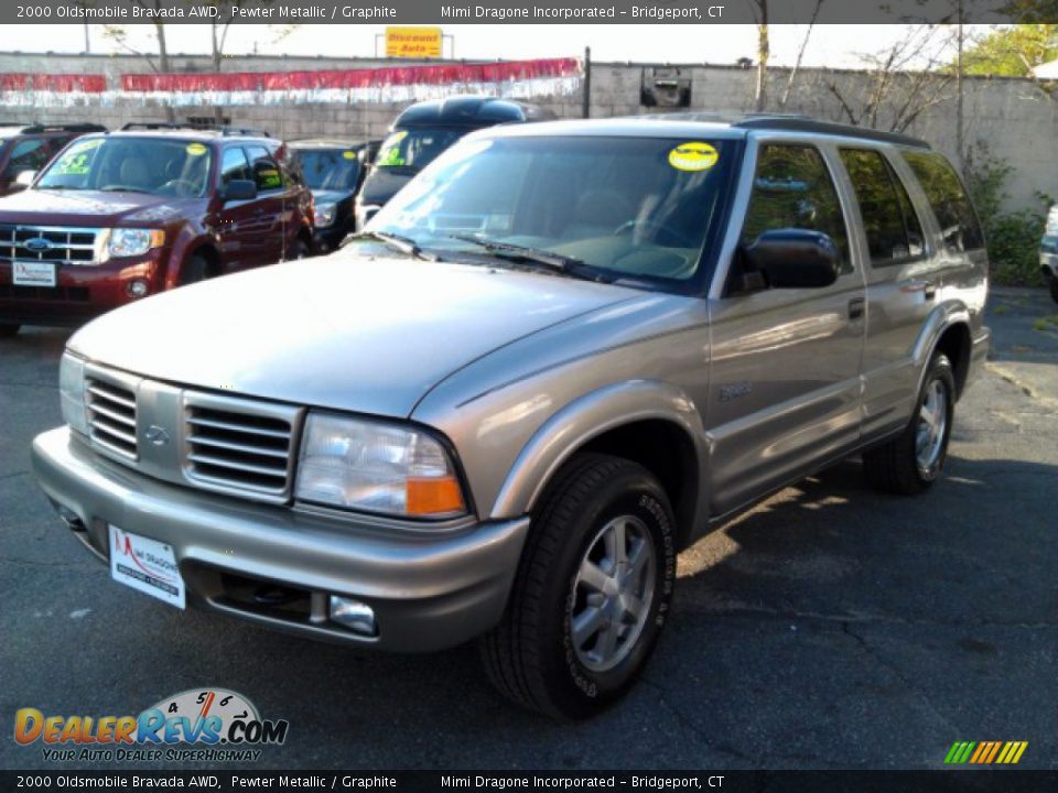 2000 Oldsmobile Bravada AWD Pewter Metallic / Graphite Photo #1