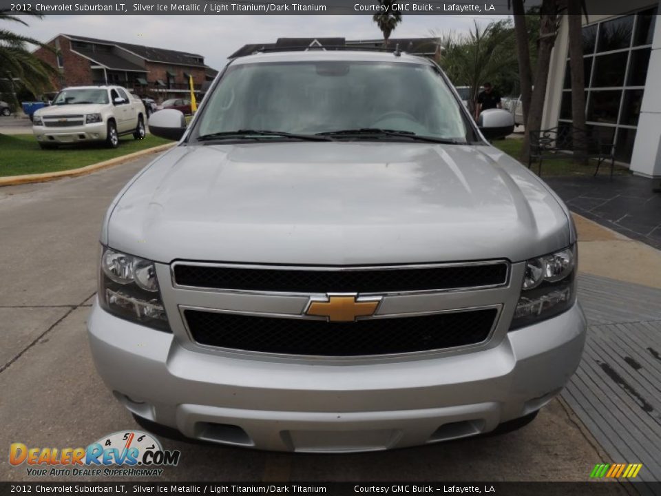 2012 Chevrolet Suburban LT Silver Ice Metallic / Light Titanium/Dark Titanium Photo #2