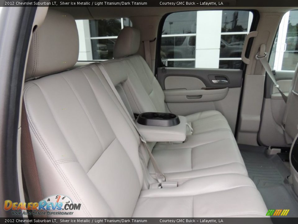 Rear Seat of 2012 Chevrolet Suburban LT Photo #8