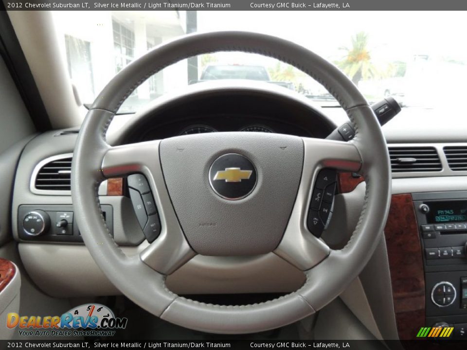 2012 Chevrolet Suburban LT Steering Wheel Photo #17