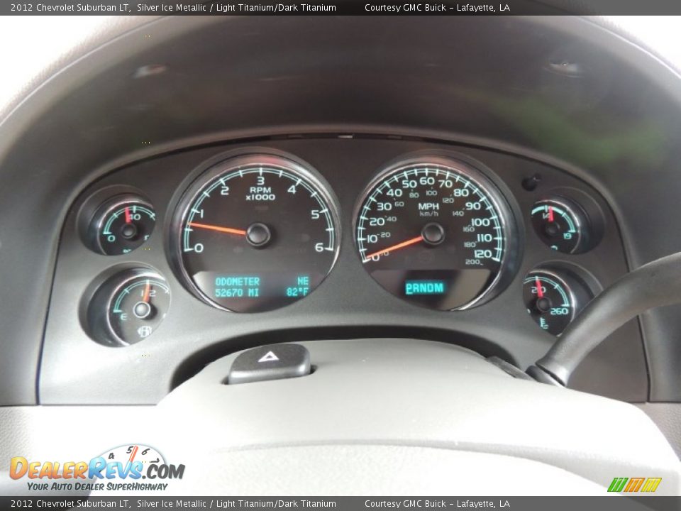 2012 Chevrolet Suburban LT Gauges Photo #18