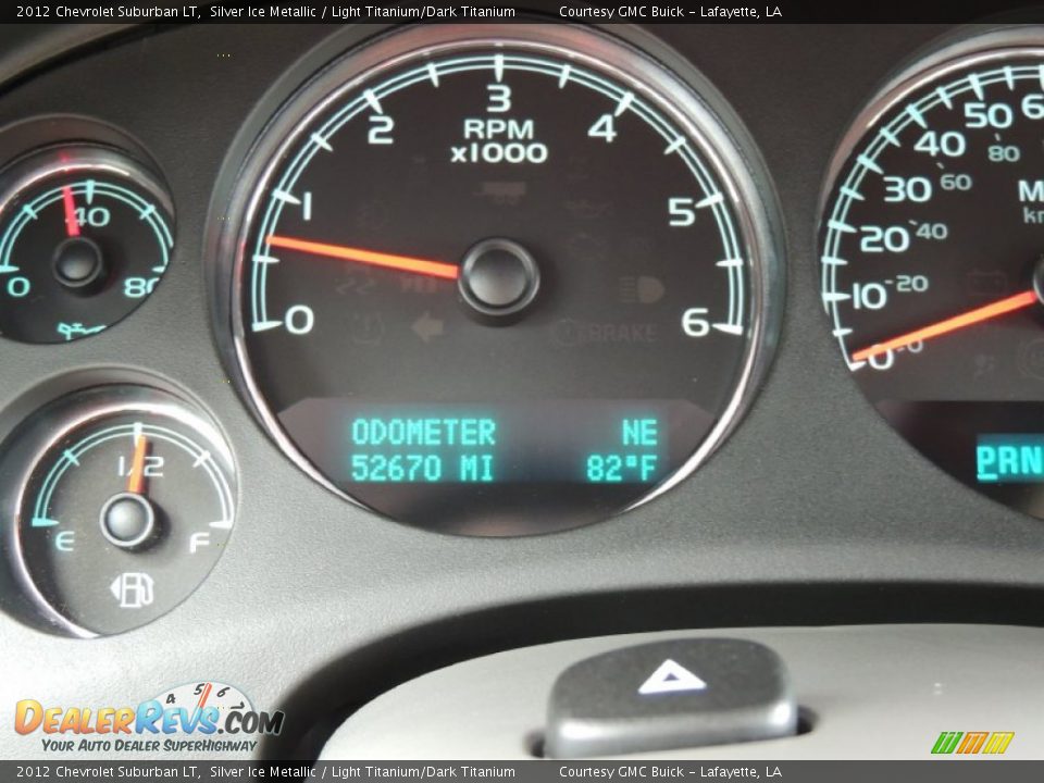 2012 Chevrolet Suburban LT Silver Ice Metallic / Light Titanium/Dark Titanium Photo #19