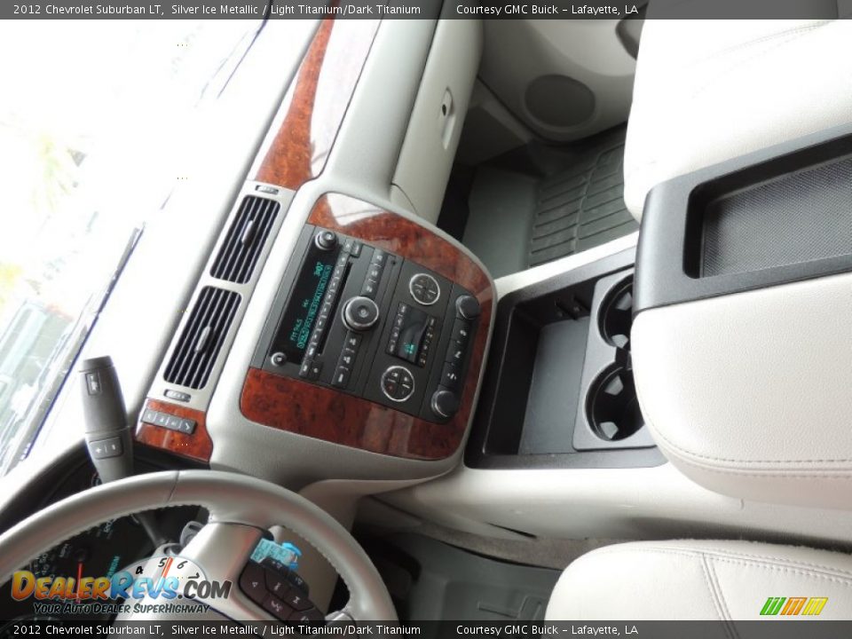 2012 Chevrolet Suburban LT Silver Ice Metallic / Light Titanium/Dark Titanium Photo #23