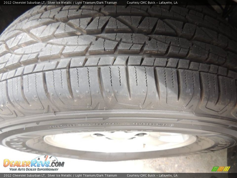 2012 Chevrolet Suburban LT Silver Ice Metallic / Light Titanium/Dark Titanium Photo #27