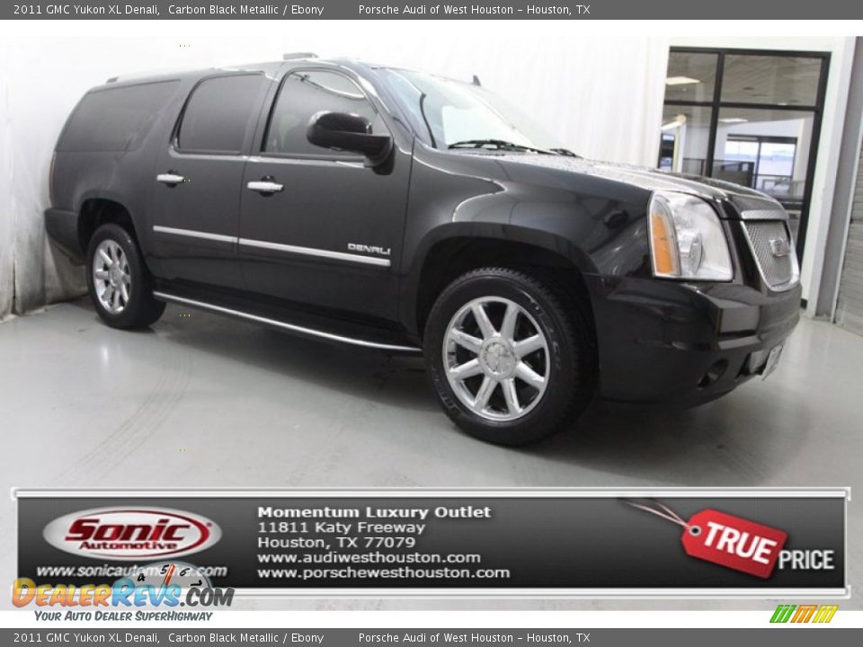 2011 GMC Yukon XL Denali Carbon Black Metallic / Ebony Photo #1