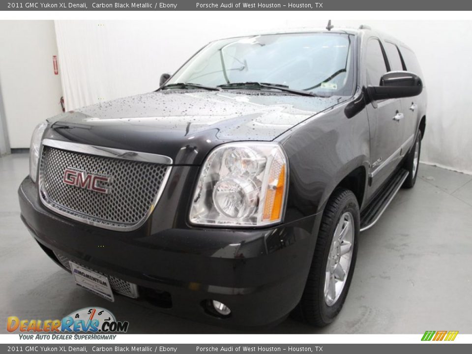 2011 GMC Yukon XL Denali Carbon Black Metallic / Ebony Photo #3