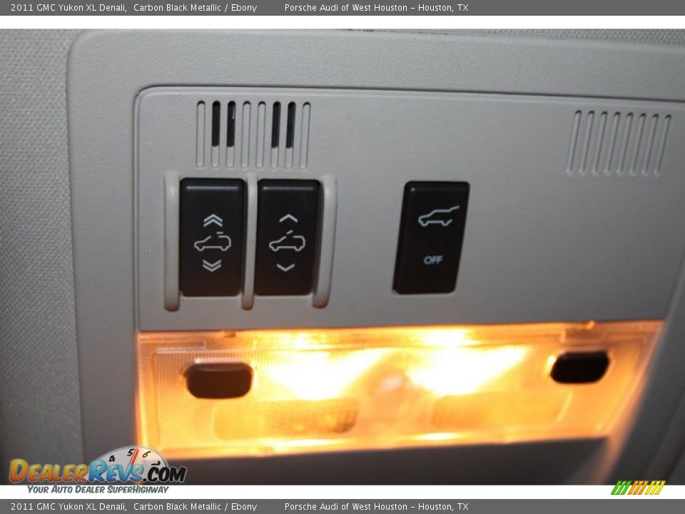2011 GMC Yukon XL Denali Carbon Black Metallic / Ebony Photo #14