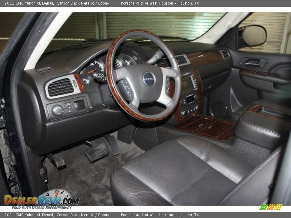2011 GMC Yukon XL Denali Carbon Black Metallic / Ebony Photo #18