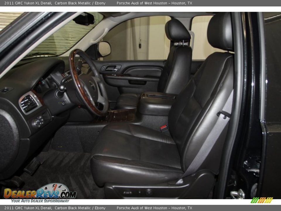 2011 GMC Yukon XL Denali Carbon Black Metallic / Ebony Photo #19