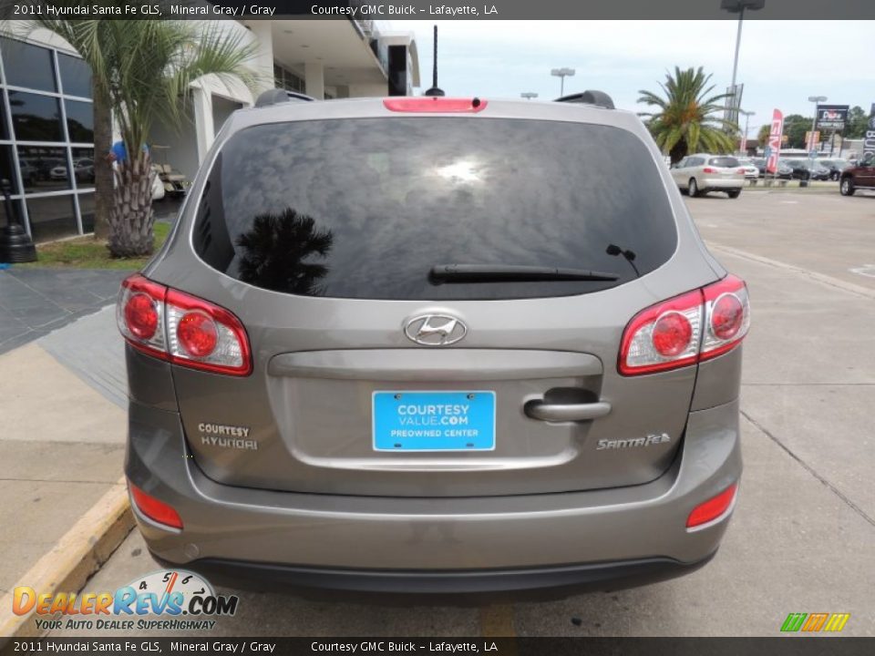 2011 Hyundai Santa Fe GLS Mineral Gray / Gray Photo #3