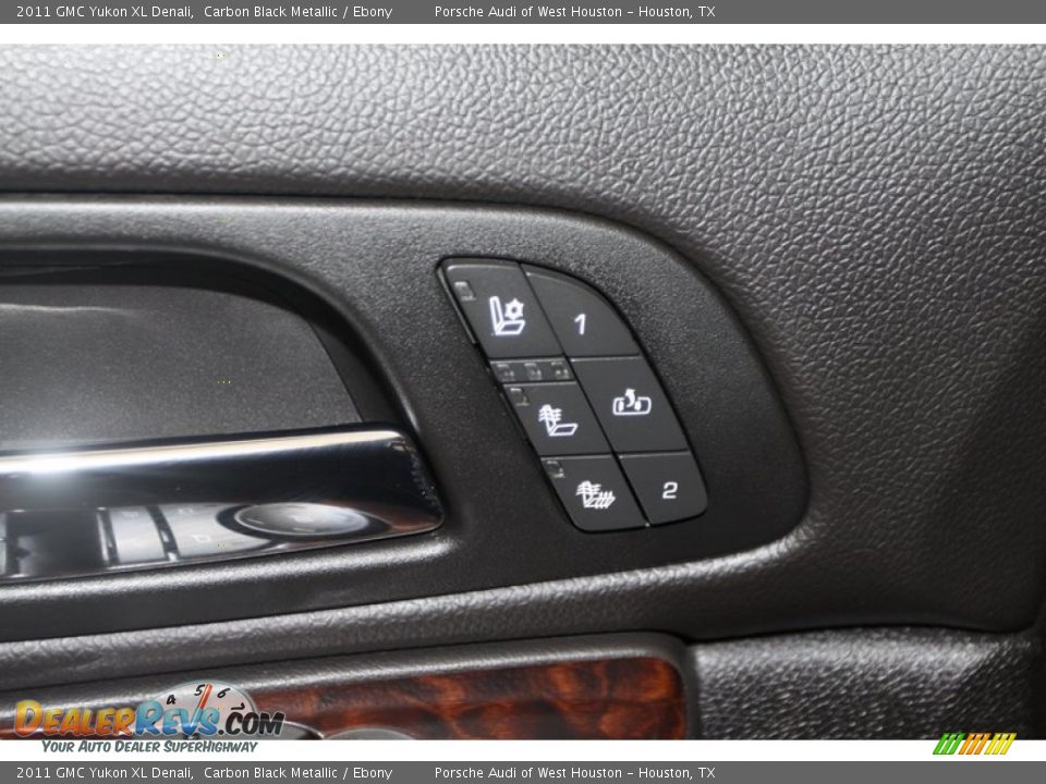 2011 GMC Yukon XL Denali Carbon Black Metallic / Ebony Photo #21