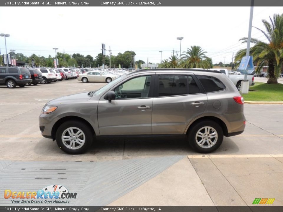 2011 Hyundai Santa Fe GLS Mineral Gray / Gray Photo #5