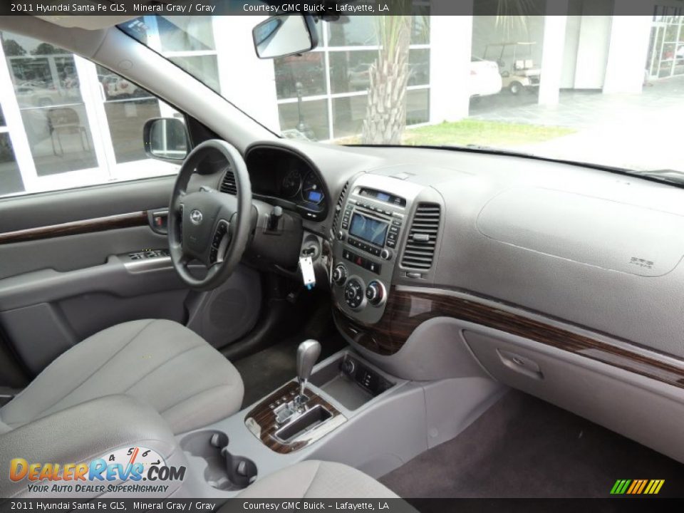 2011 Hyundai Santa Fe GLS Mineral Gray / Gray Photo #6