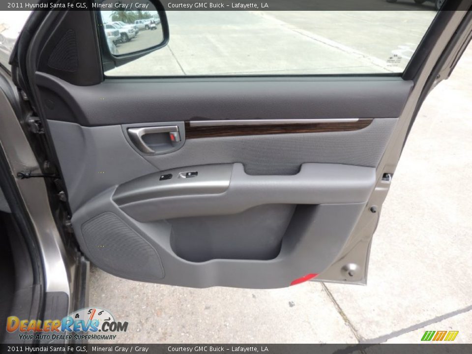 2011 Hyundai Santa Fe GLS Mineral Gray / Gray Photo #7