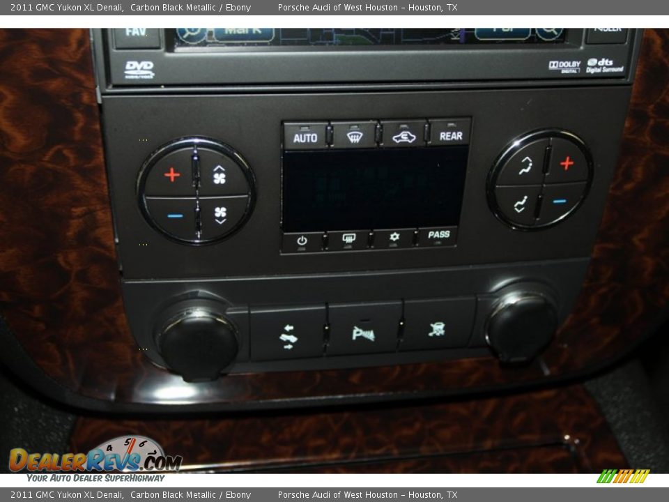 2011 GMC Yukon XL Denali Carbon Black Metallic / Ebony Photo #26