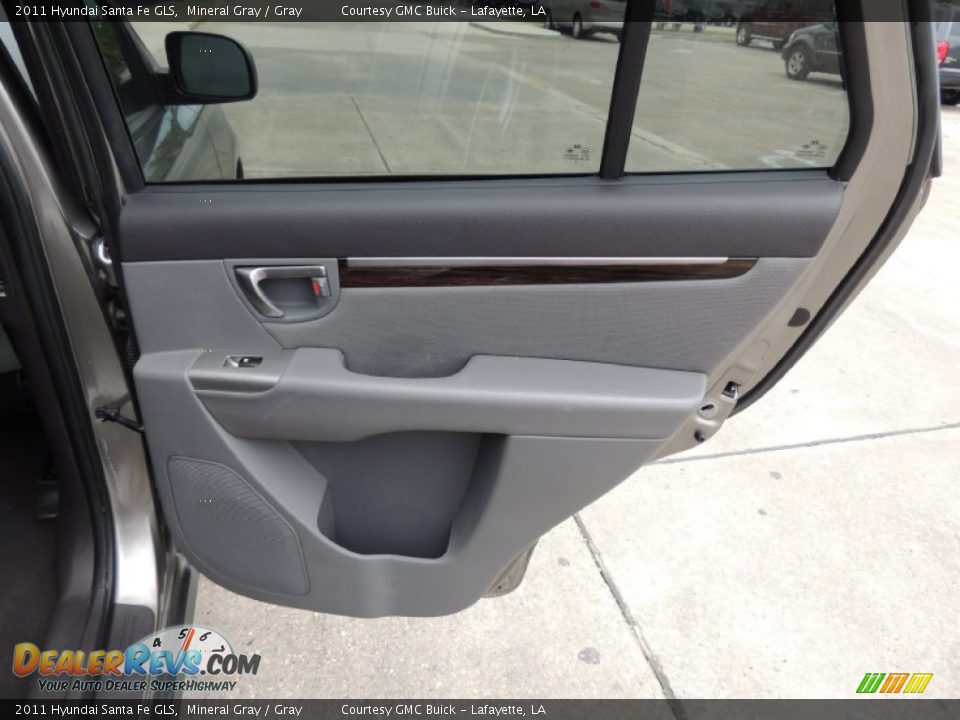 2011 Hyundai Santa Fe GLS Mineral Gray / Gray Photo #9