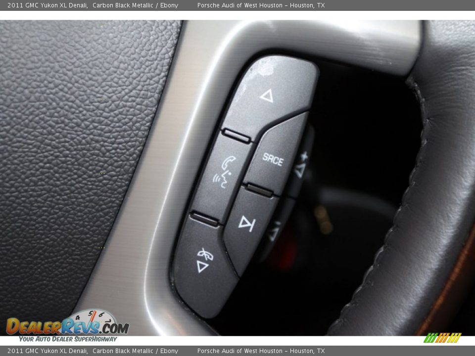 2011 GMC Yukon XL Denali Carbon Black Metallic / Ebony Photo #28