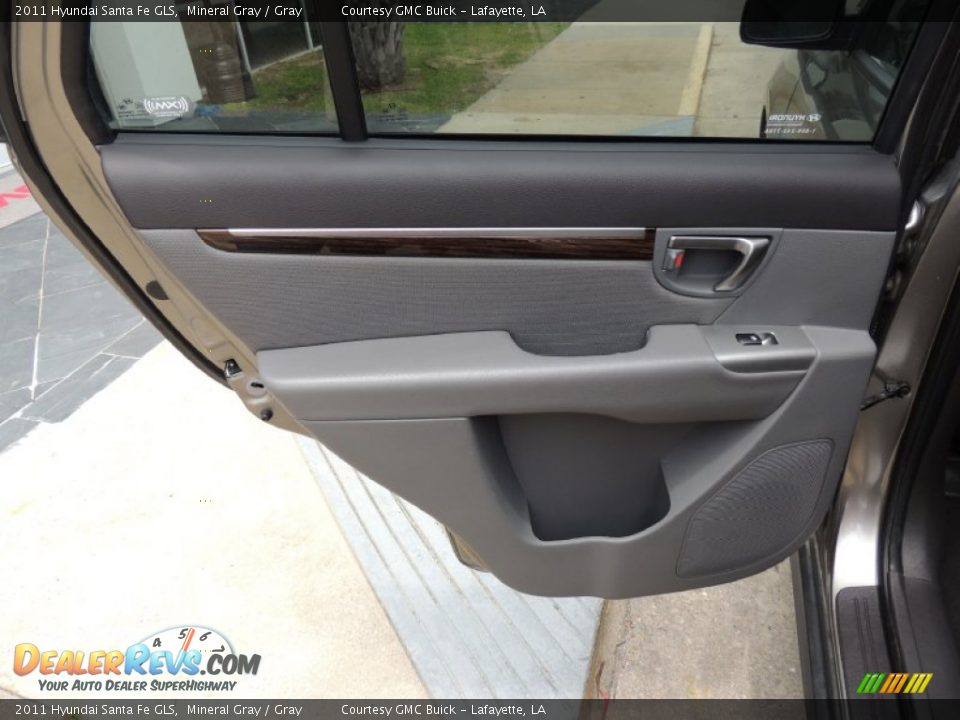 2011 Hyundai Santa Fe GLS Mineral Gray / Gray Photo #11
