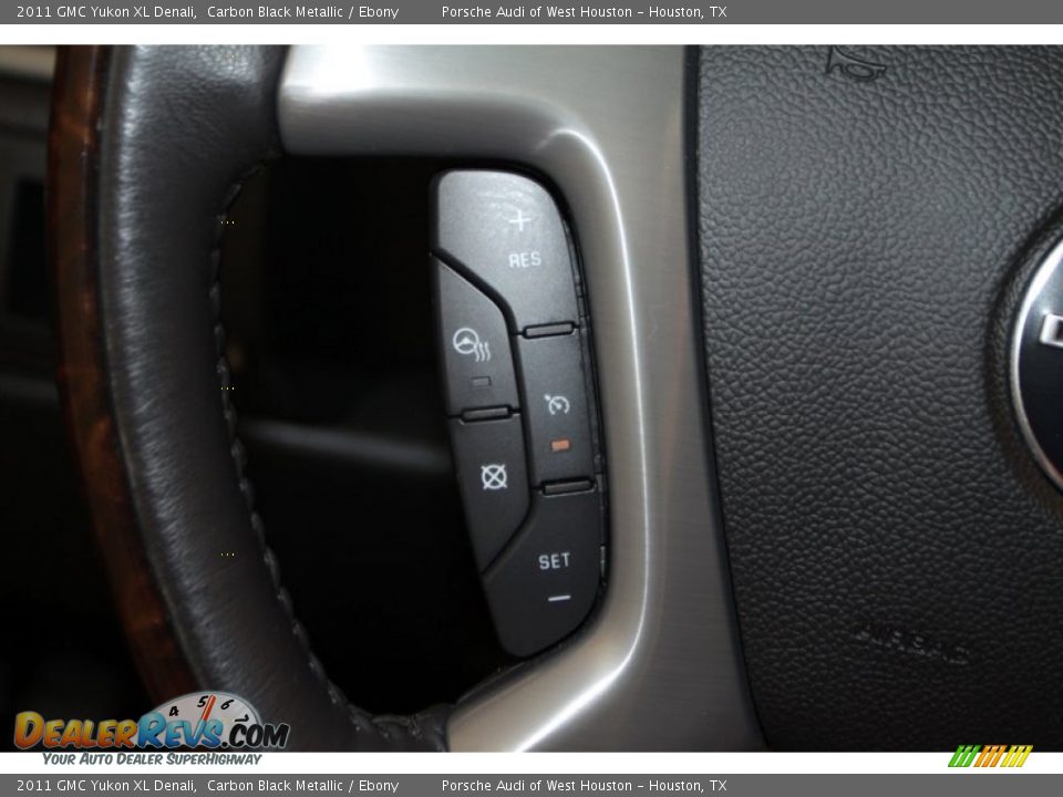 2011 GMC Yukon XL Denali Carbon Black Metallic / Ebony Photo #29