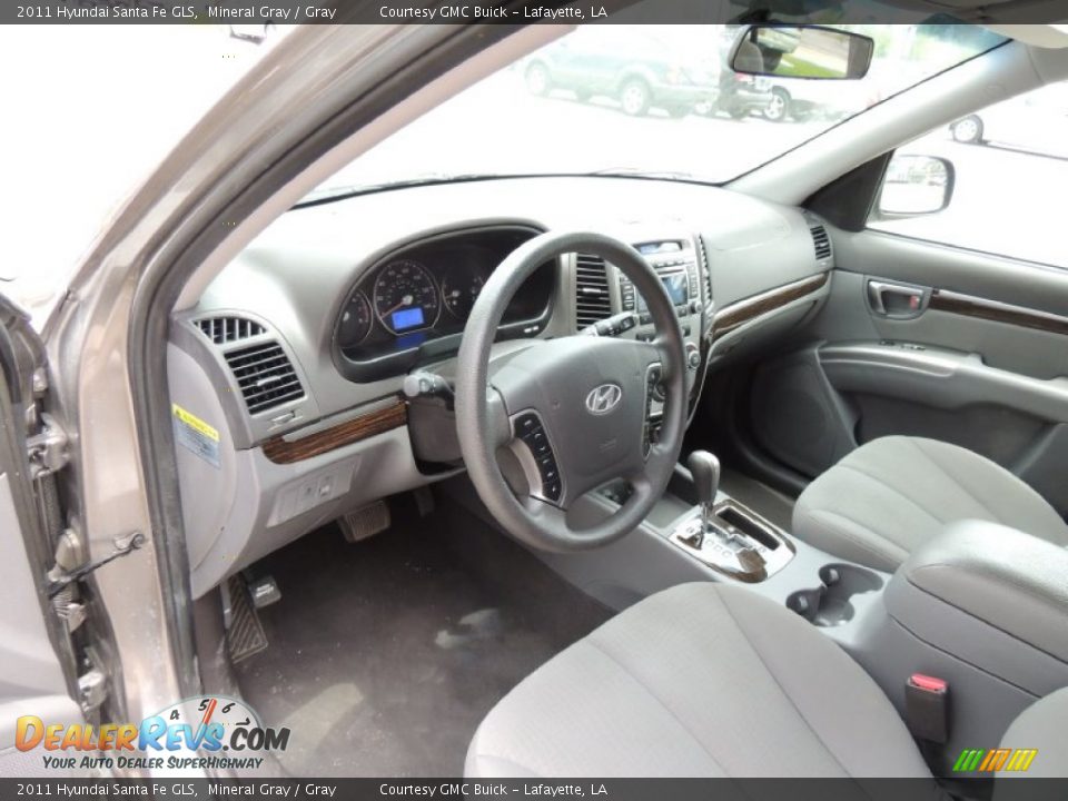2011 Hyundai Santa Fe GLS Mineral Gray / Gray Photo #12