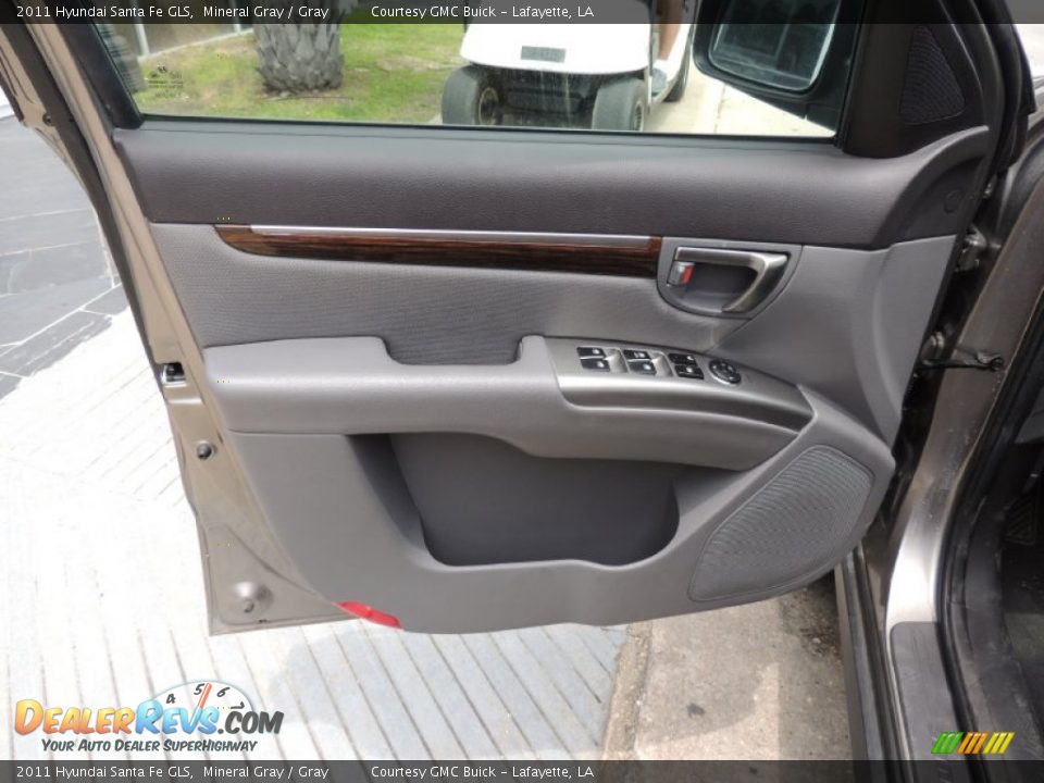 2011 Hyundai Santa Fe GLS Mineral Gray / Gray Photo #13