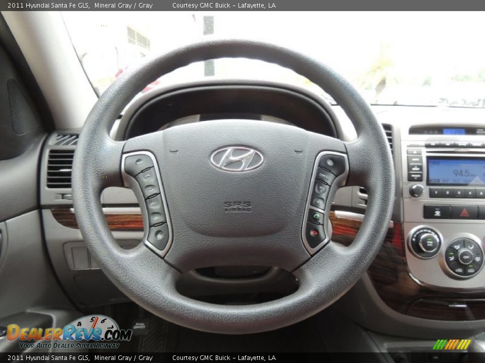 2011 Hyundai Santa Fe GLS Mineral Gray / Gray Photo #14