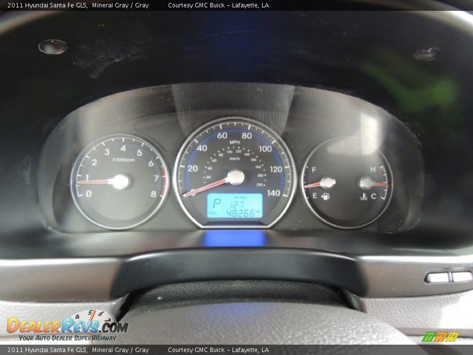 2011 Hyundai Santa Fe GLS Mineral Gray / Gray Photo #15