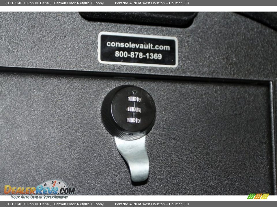 2011 GMC Yukon XL Denali Carbon Black Metallic / Ebony Photo #33