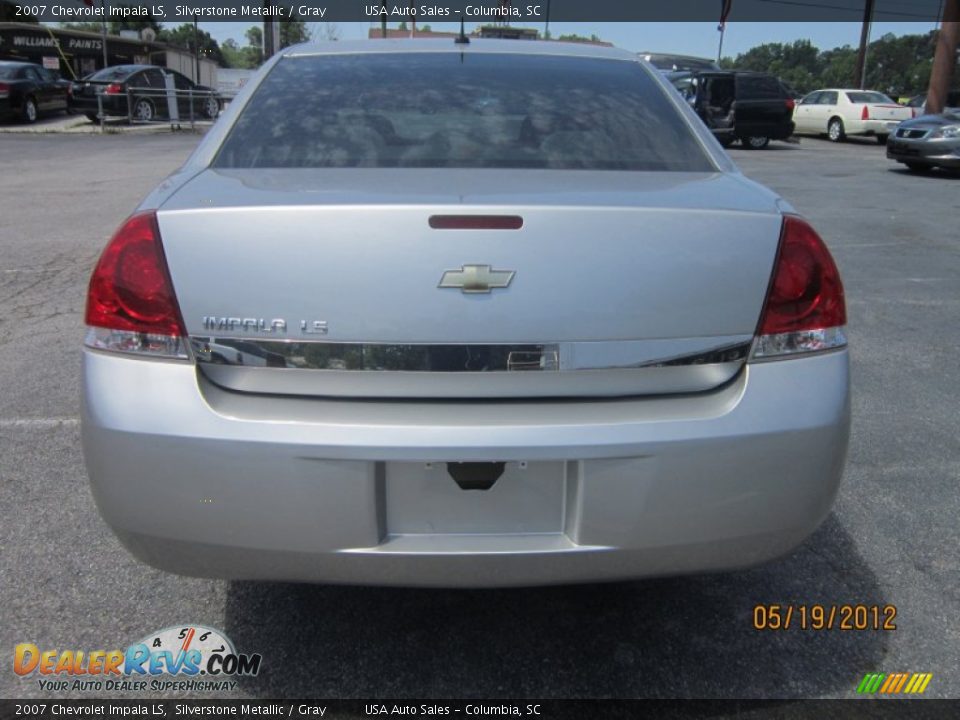 2007 Chevrolet Impala LS Silverstone Metallic / Gray Photo #5