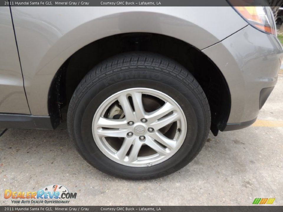 2011 Hyundai Santa Fe GLS Mineral Gray / Gray Photo #24