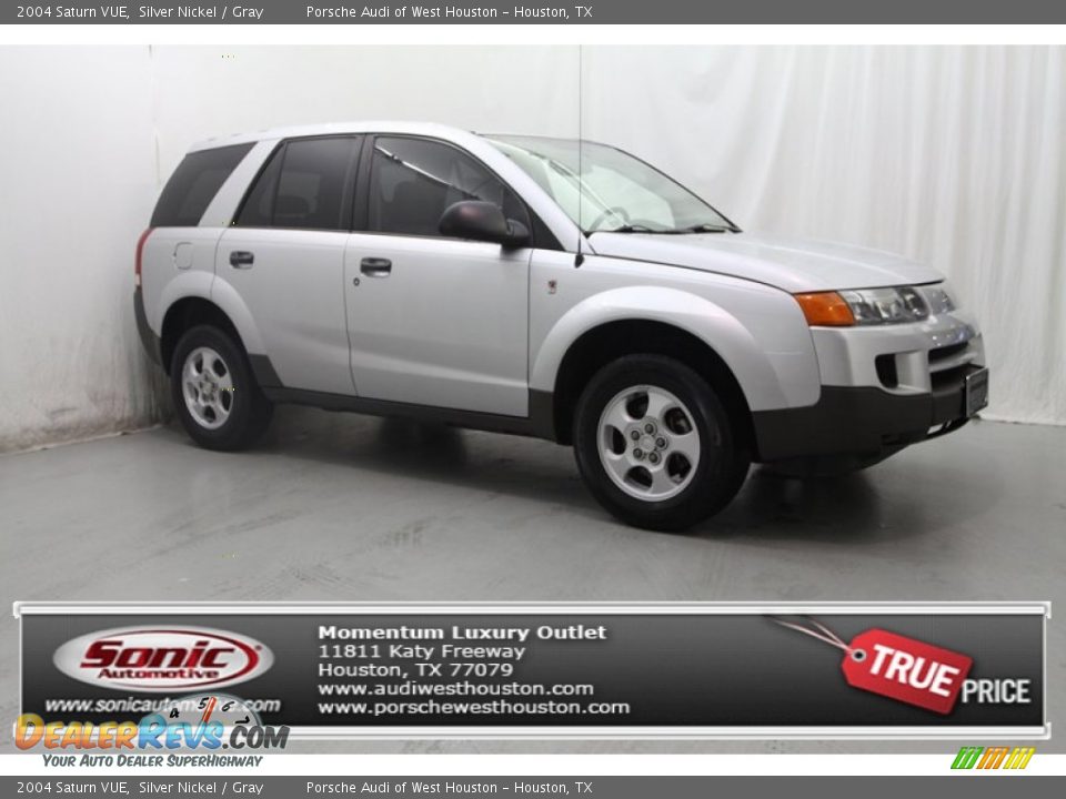 2004 Saturn VUE Silver Nickel / Gray Photo #1