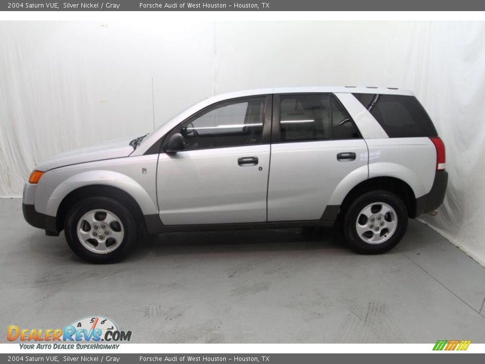 2004 Saturn VUE Silver Nickel / Gray Photo #3