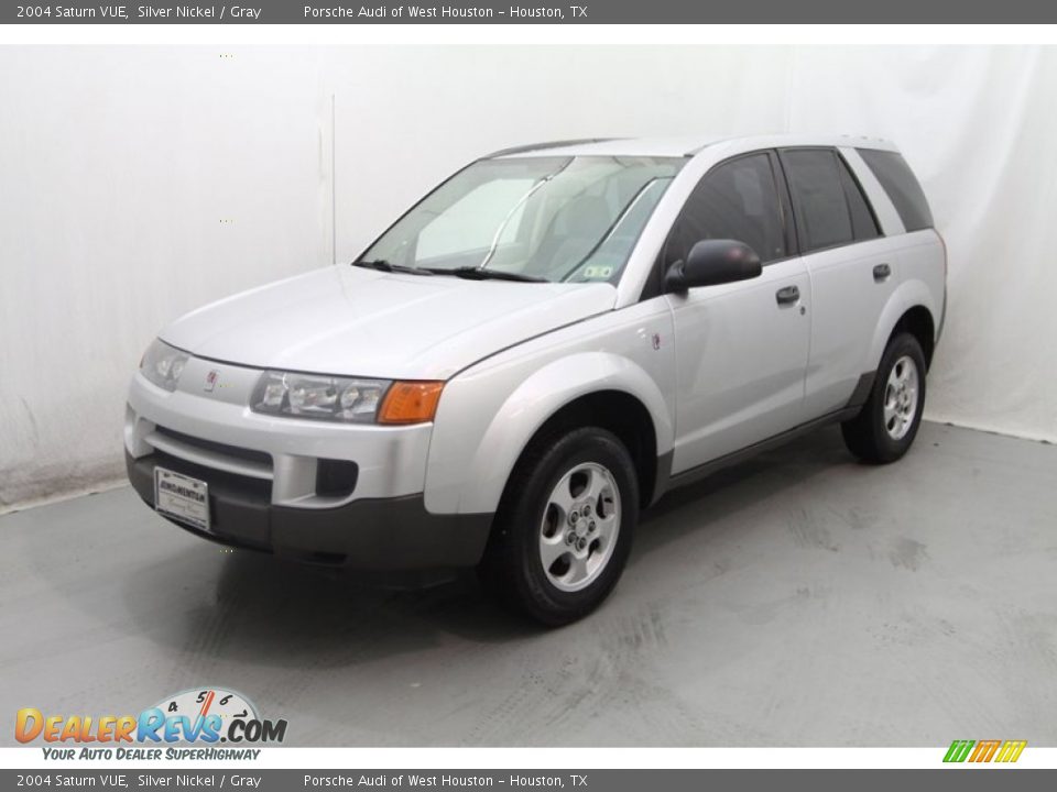 2004 Saturn VUE Silver Nickel / Gray Photo #13