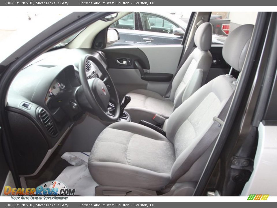 2004 Saturn VUE Silver Nickel / Gray Photo #19