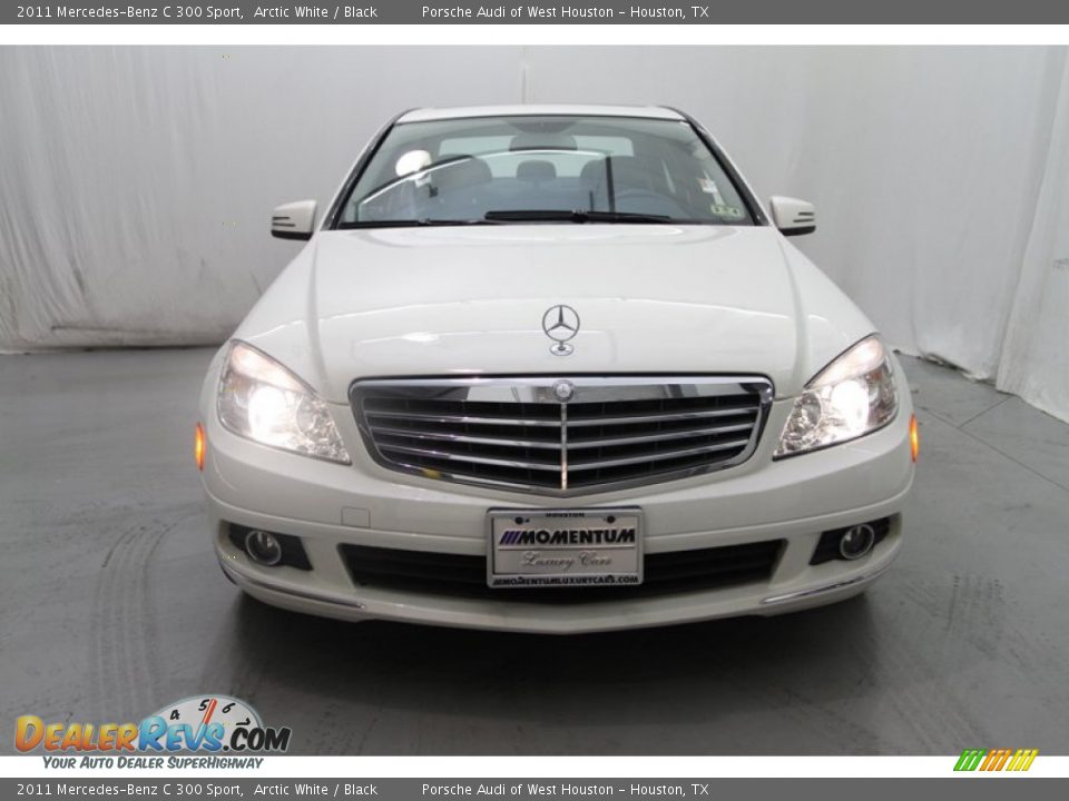 2011 Mercedes-Benz C 300 Sport Arctic White / Black Photo #3