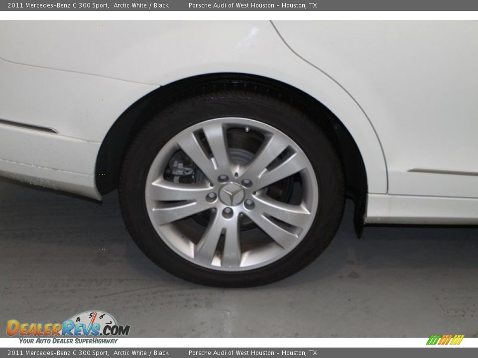 2011 Mercedes-Benz C 300 Sport Arctic White / Black Photo #5