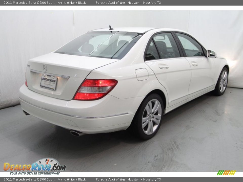 2011 Mercedes-Benz C 300 Sport Arctic White / Black Photo #6