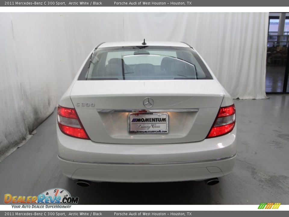 2011 Mercedes-Benz C 300 Sport Arctic White / Black Photo #8