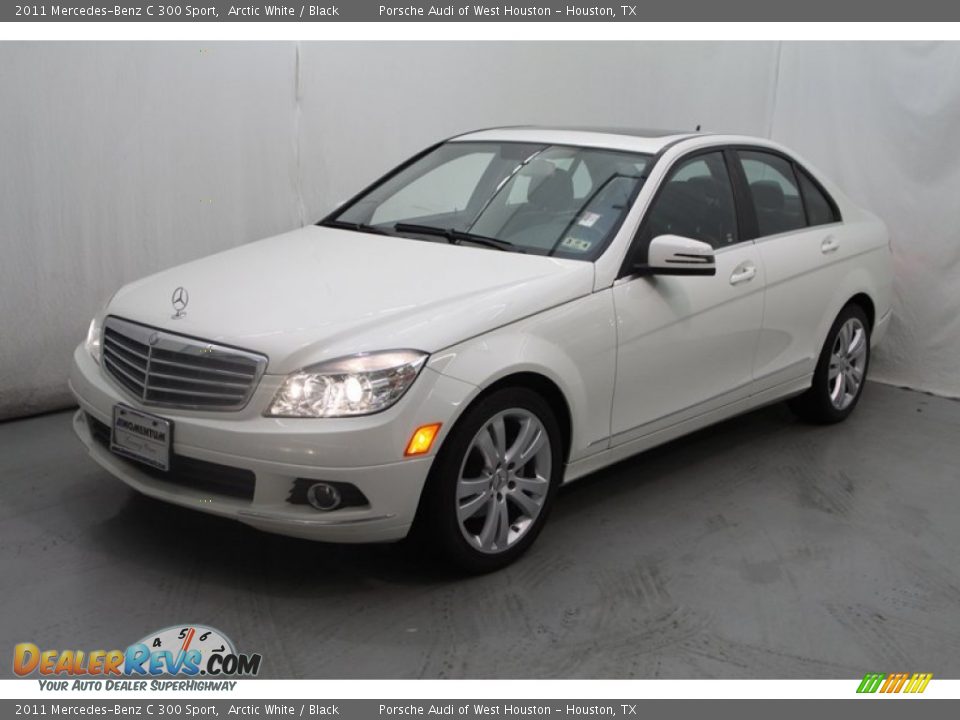 2011 Mercedes-Benz C 300 Sport Arctic White / Black Photo #15