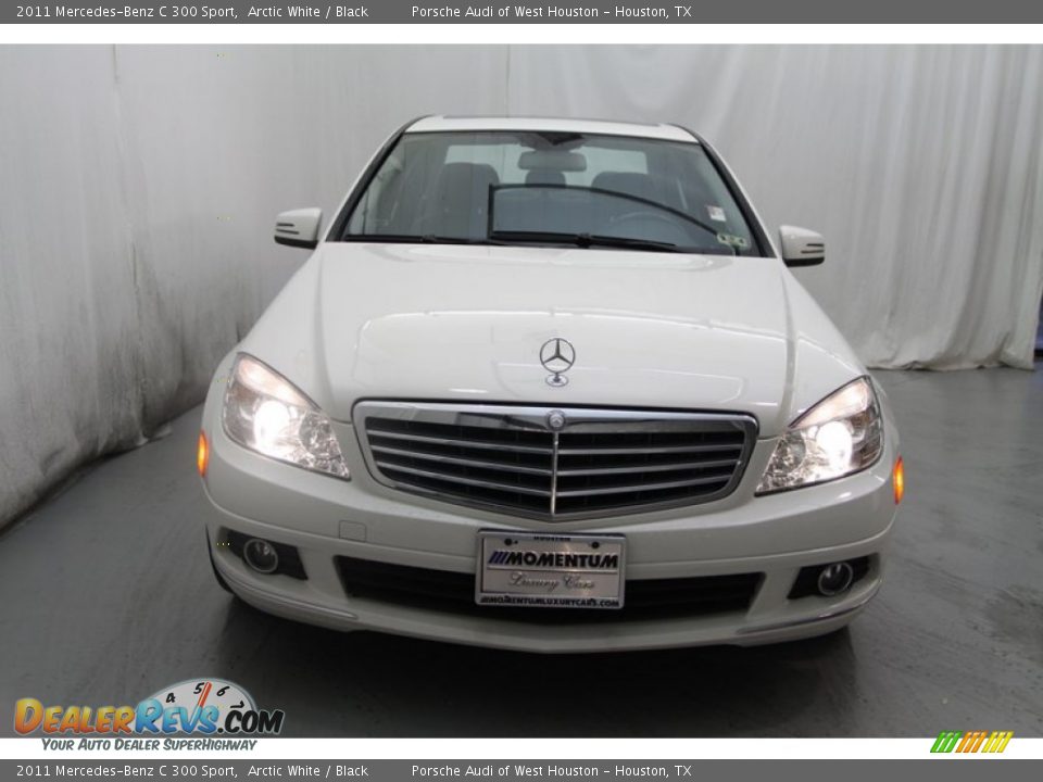 2011 Mercedes-Benz C 300 Sport Arctic White / Black Photo #17