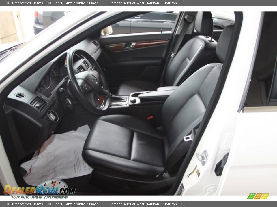 2011 Mercedes-Benz C 300 Sport Arctic White / Black Photo #20