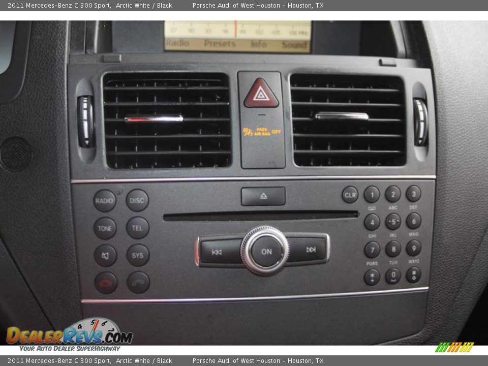 2011 Mercedes-Benz C 300 Sport Arctic White / Black Photo #30