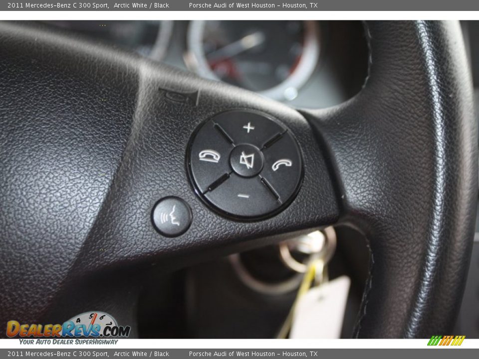 2011 Mercedes-Benz C 300 Sport Arctic White / Black Photo #32