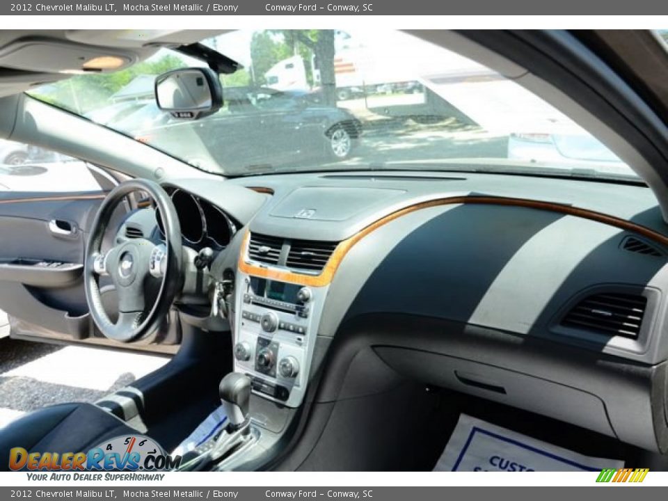 2012 Chevrolet Malibu LT Mocha Steel Metallic / Ebony Photo #13