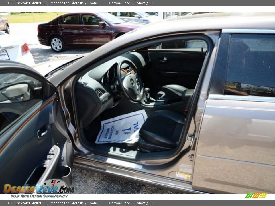 2012 Chevrolet Malibu LT Mocha Steel Metallic / Ebony Photo #14