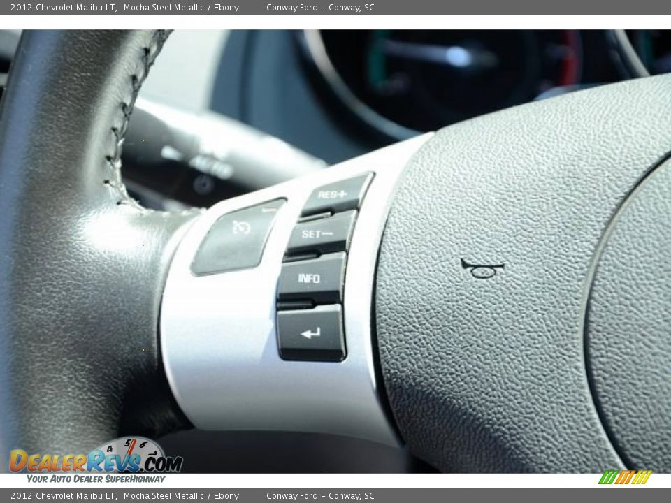2012 Chevrolet Malibu LT Mocha Steel Metallic / Ebony Photo #18