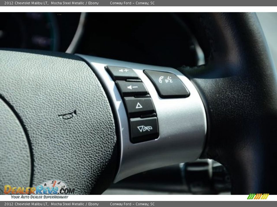 2012 Chevrolet Malibu LT Mocha Steel Metallic / Ebony Photo #19