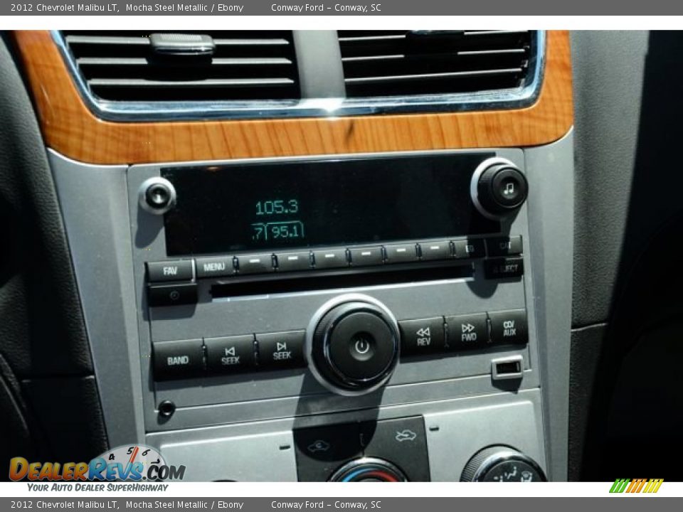 2012 Chevrolet Malibu LT Mocha Steel Metallic / Ebony Photo #21