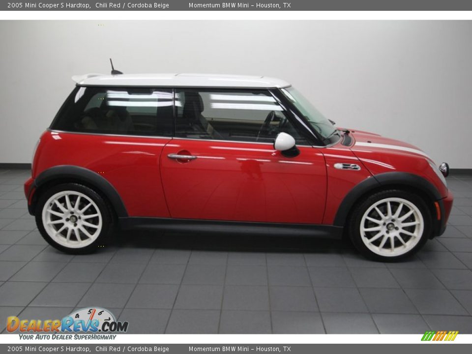 Chili Red 2005 Mini Cooper S Hardtop Photo #7