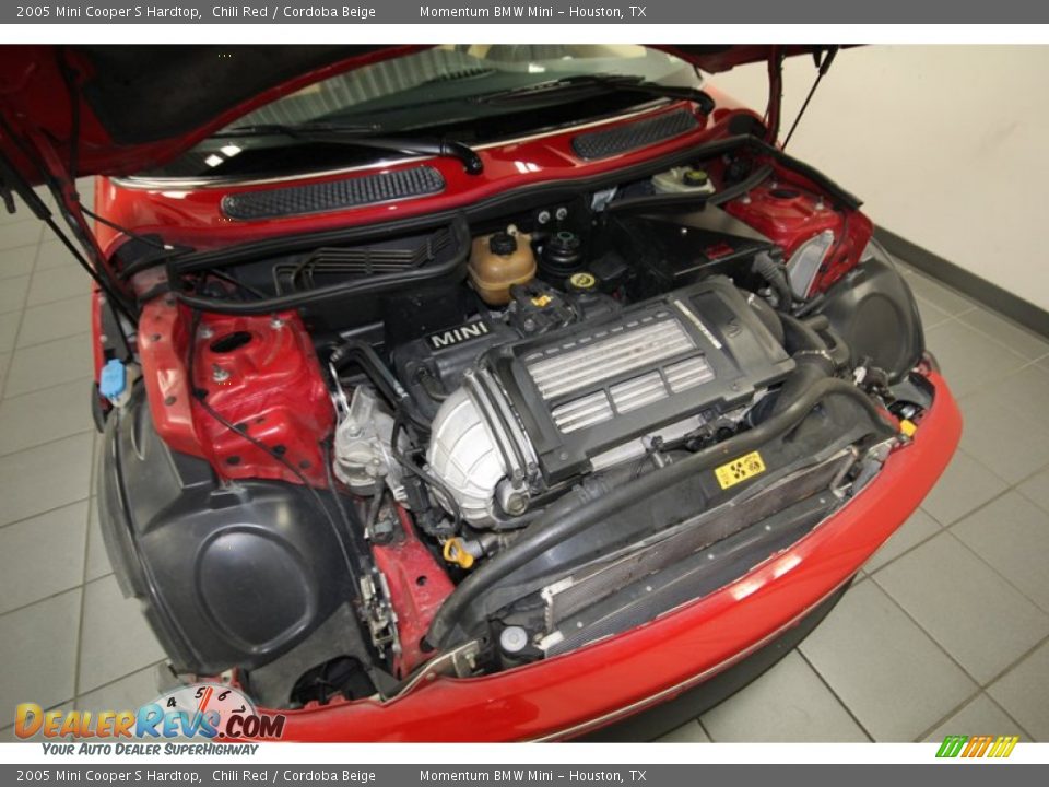 2005 Mini Cooper S Hardtop 1.6 Liter Supercharged SOHC 16-Valve 4 Cylinder Engine Photo #34